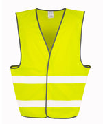 10 x Hi Vis Waistcoats personalised with your custom Logo - Includes left hand front embroidery