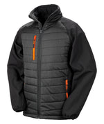 4 x Padded Jacket with Coloured Trim-  Customised with your company logo