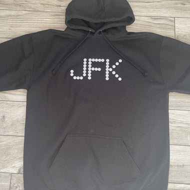 JFK Embroidered Hoodie