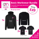 Basic Pro Rtx Workwear Bundle - Personalised with your logo - 3 items just £49 - includes left hand front embroidery